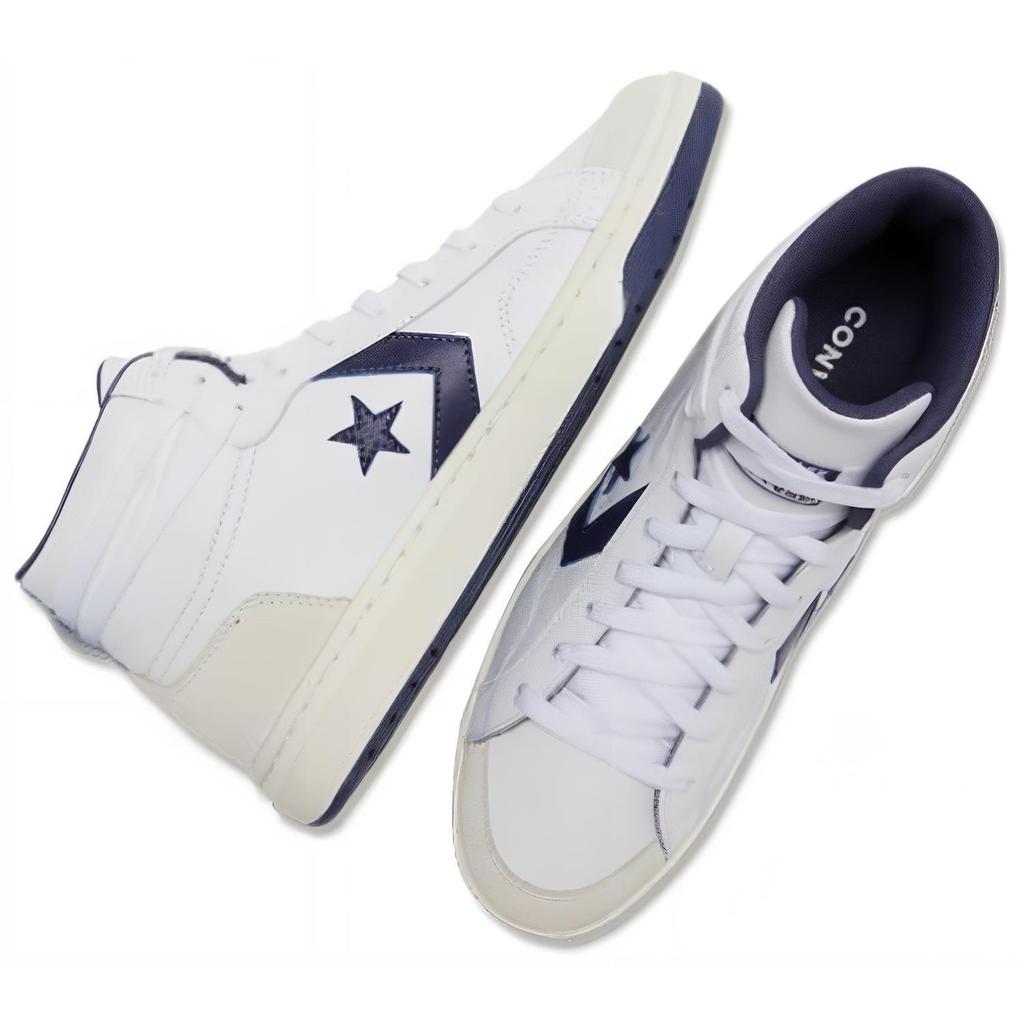 Converse Pro Blaze Classic Comfort Sports High Top Vintage Basketball Shoes Unisex White