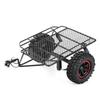 Model Car Metal Mobile Trailer for Car Toy Upgrade Accessories for 1/10 Model Car
