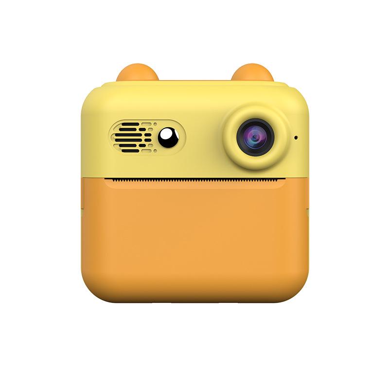 

Трансграничная эксклюзивная детская мини-камера мгновенной печати HD, многофункциональная цифровая зеркальная камера. жёлтый