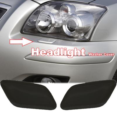 Esipõrkeraua augud Esitulede pesuri pihustusotsiku kate Esitulede pesuri joakork Toyota Avensis T25 2006 - 2008 autoosade jaoks