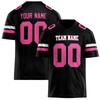 Team Rugby T-shirt V Neck Black Mens Sports T Shirt Loose Quick Dry Team Uniforms