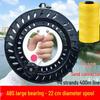 ABS Large Bearing Boat Fishing Hand-Cranked Kite Reel & Spool Winder