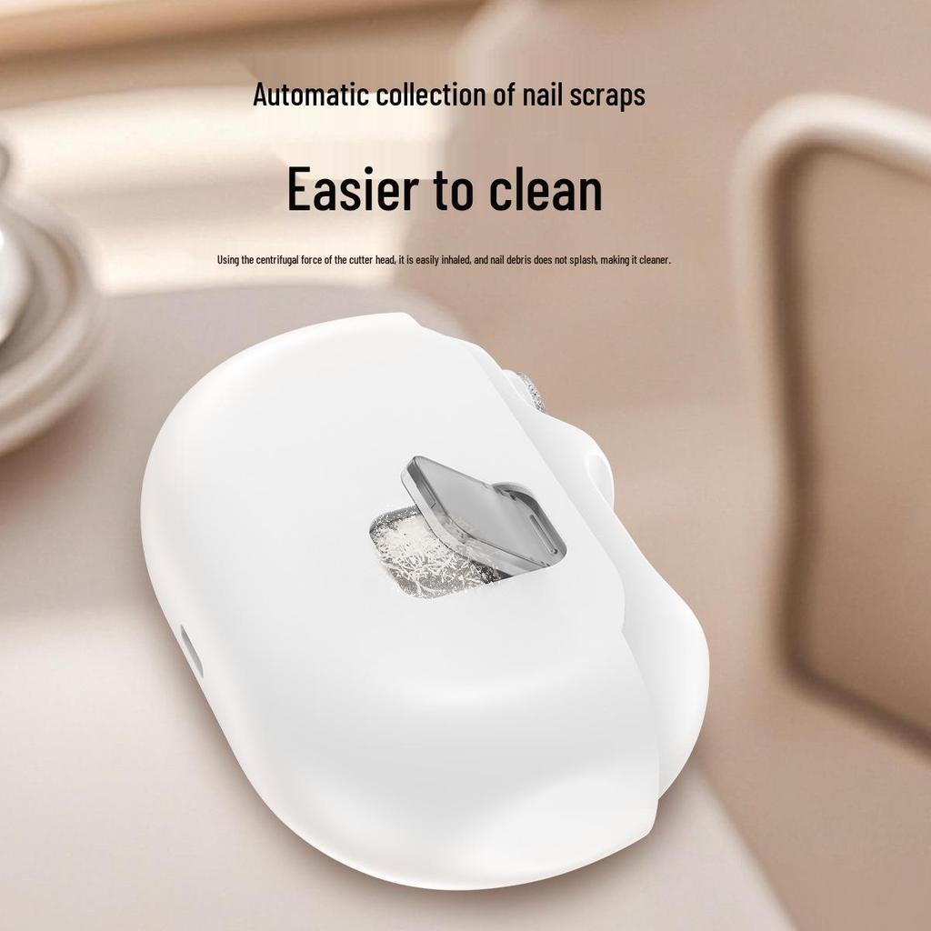 2025 Model Child-Safe Automatic Electric Nail Clipper and File - 4-in-1 Portable Manicure Tool