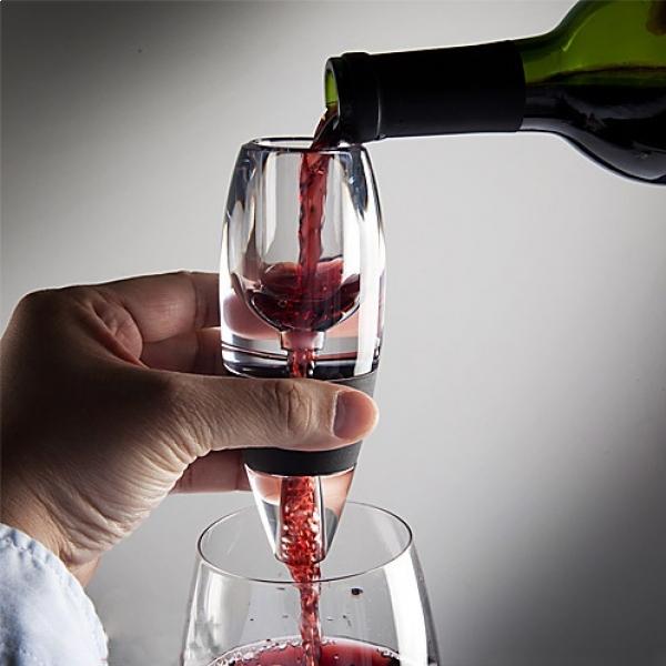 Weinkaraffe „Minute“ 1 Karaffe, 1 Filter, 1 Anti-Tropf-Boden