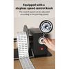 Automatic Label Rewinder 12V Self-Adhesive Barcode Paper Electric Label Rewinding Machine Label Spooler for Retail Food Labels