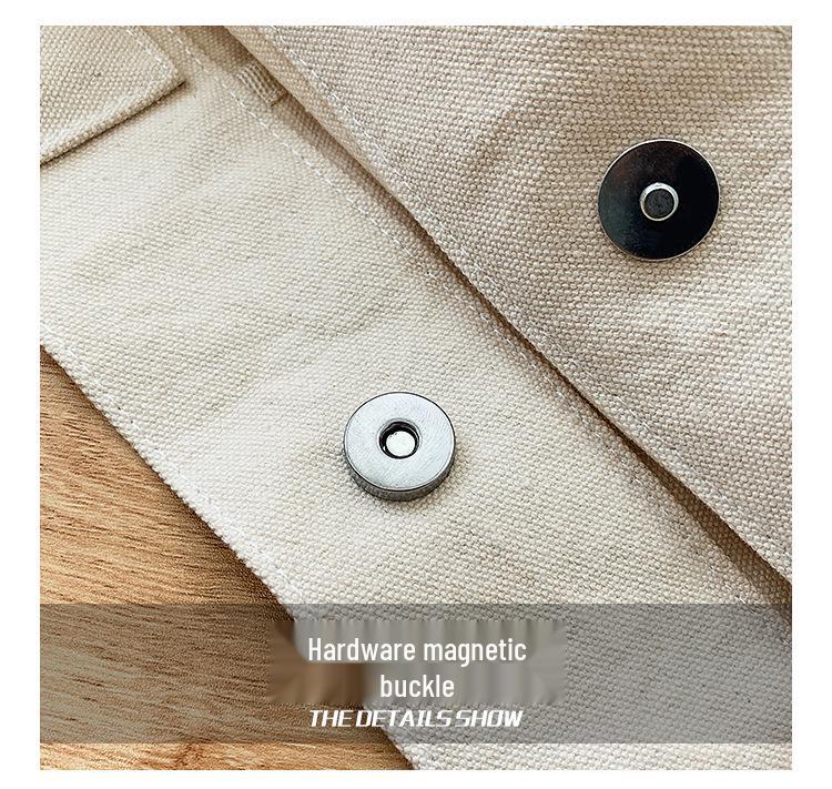 2024 Trendy Women's Canvas Crossbody Tote Bag