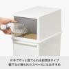 Trash Bin with Front Open Trash Approximately Deep Dust Made In Sorted Trash 25L Like-it Lid, Bin, 25L, Wide, Box, LBD-10, Gray, Japan, Stackable,
