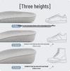 Shock-Absorbing, Non-Collapsing Height Increase Insoles – Invisible, Comfortable, Breathable, and Odor-Resistant for Men & Women