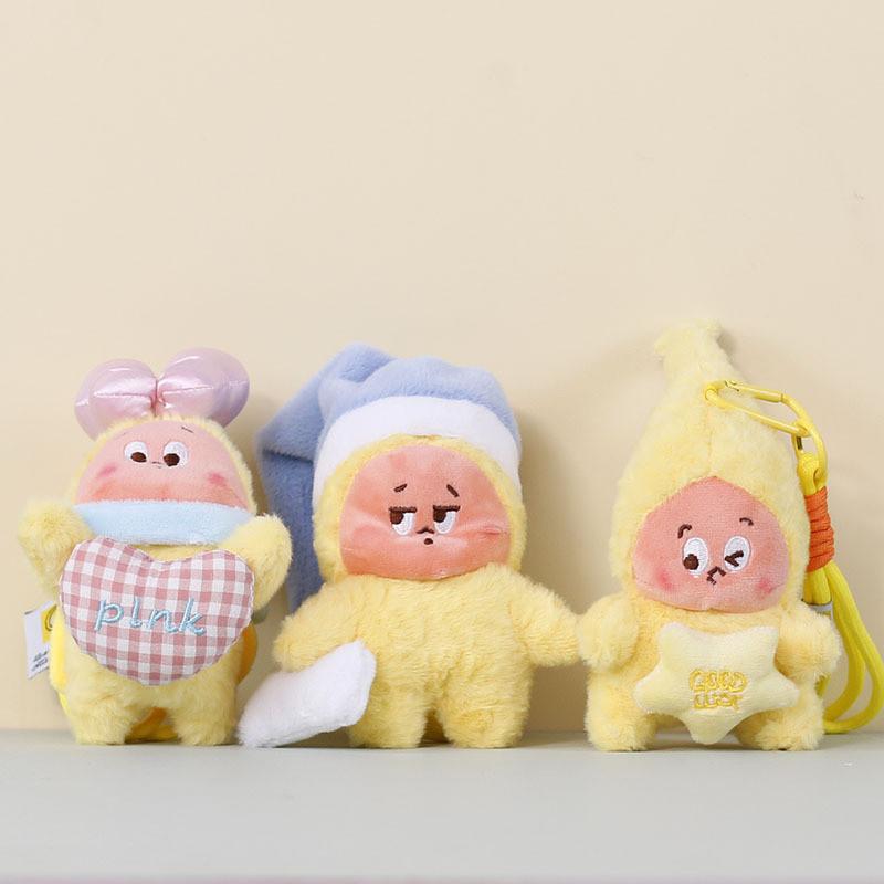 Minions Plush Keychain Cartoon Toy For Kids And Students