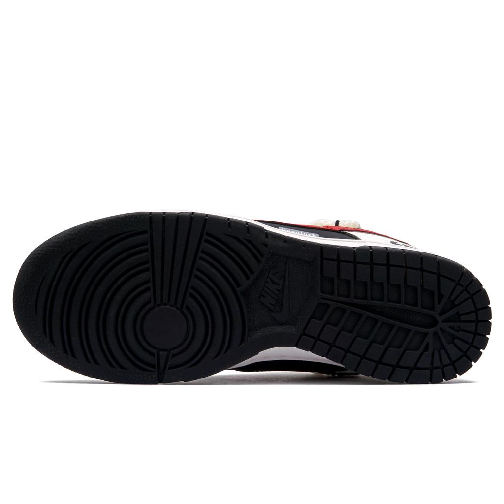Nike Dunk Panda Strawberry Slip Resistant Abrasion Resistant Low Top Skateboard Shoes Women's Red DD1503-101(Team62-)