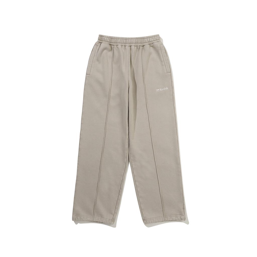 KODAK Essential Snow Wash Brushed Straight Pants Beige
