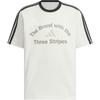 Adidas SS25 Loose Fit T-Shirt Round Neck Comfortable Sports Loose Short Sleeve Men Tops KF2478