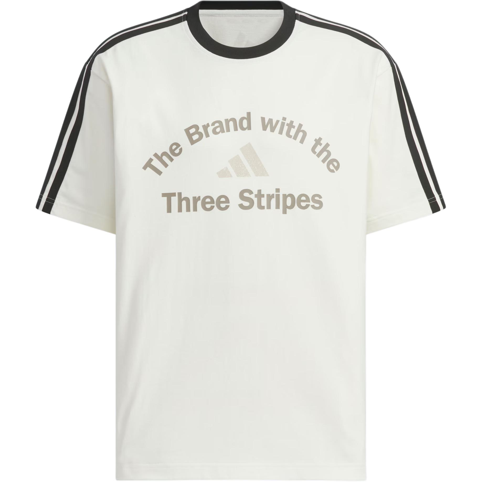 

Adidas SS25 Loose Fit T-Shirt Round Neck Comfortable Sports Loose Short Sleeve Men Tops KF2478 XL