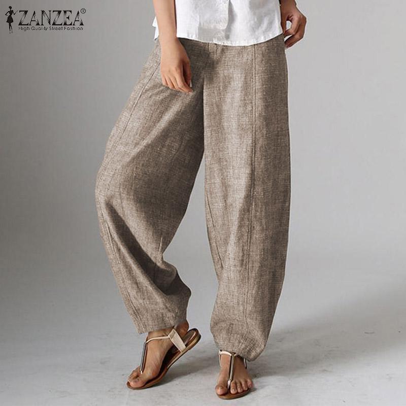 wide leg button trousers