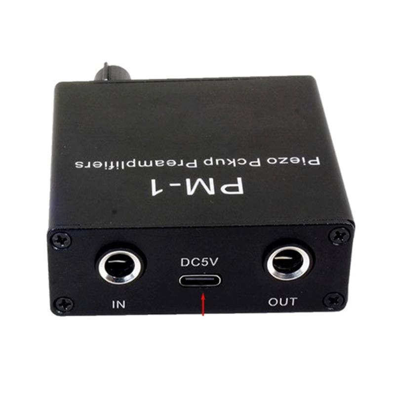 Auditory Amplifier with Adjustable Sound TYPE C DC5V High Impedance Charge Type Preamplifier Circuit Enhances Experience