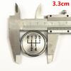 5/6 Speed Gear Shift Knob Top Cap Emblem Badge Cover For VW Volkswagen Golf Jetta MK3 MK4 GTI MK4 Bora Polo Seat Ibiza Caddy