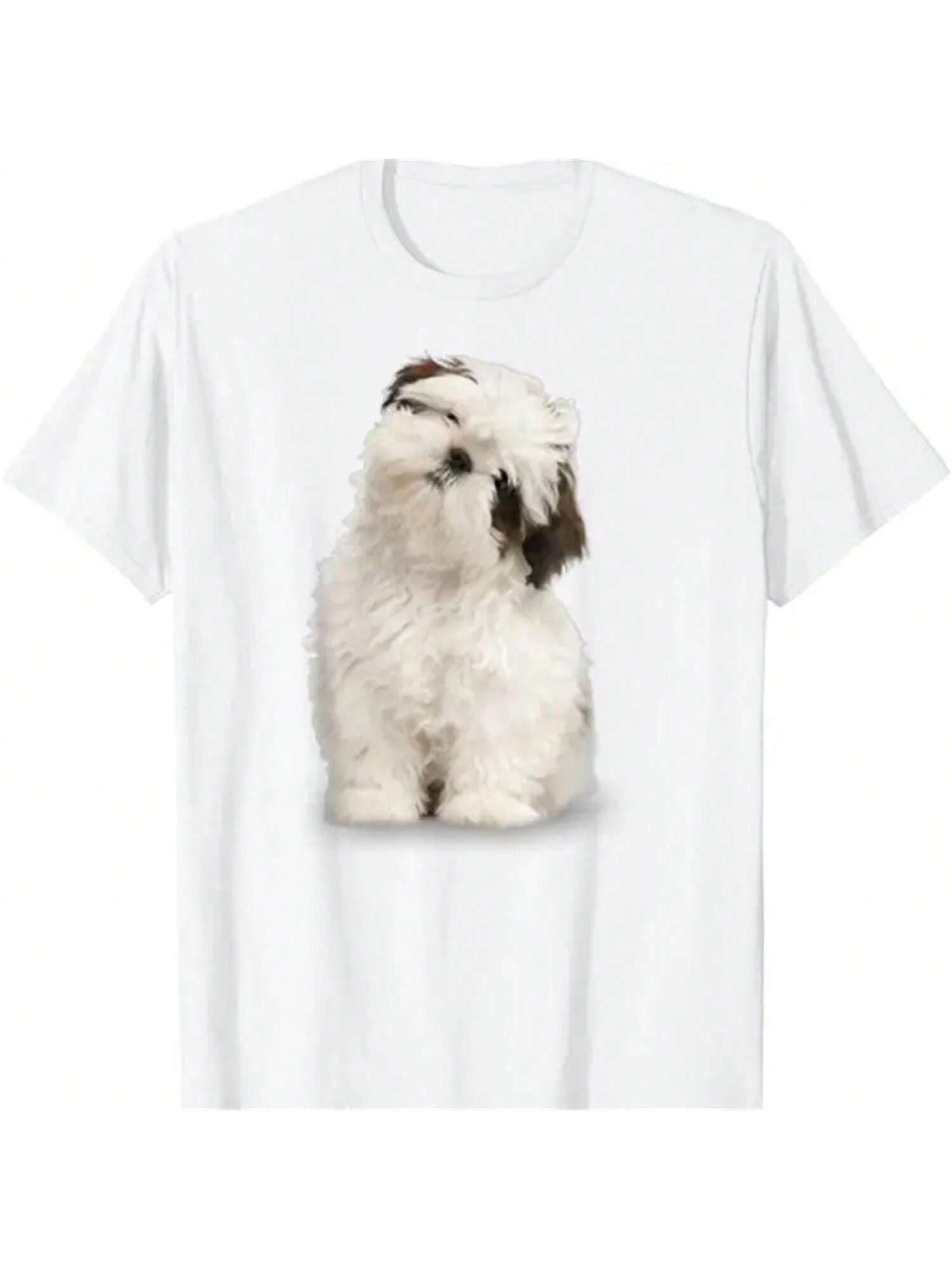 Shih Tzu Puppy T Shirt S разноцветный