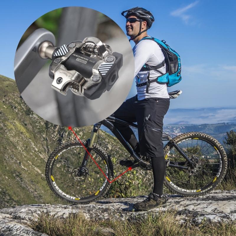 2Pcs Lightweight Bike Self-Locking Pedal Suitable for Speed Special Bike Pedals