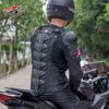 Chaqueta de Armadura para Montar en Motocicleta Con Protección para Codo, Hombro y Cintura Transpirable Equipo para Motociclista Adulto