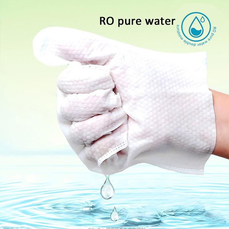 Pet Wash Free Cleaning Gloves Cat and Dog Bathing Deodorization Dry Cleaning Wet Wipes for Puppies and Kittens 6 Pieces