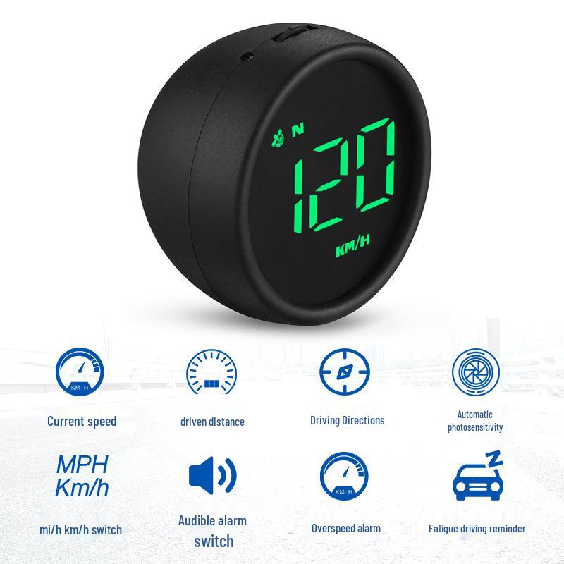 Универсальный проекционный дисплей для автомобиля с GPS-скоростью и сигнализацией превышения скорости - Умный ЖК-дисплей (G1)