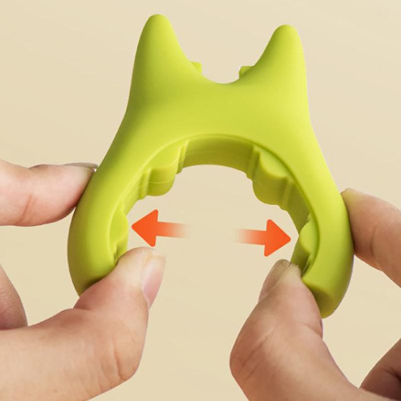 Kuchyňský multifunkční držák špachtle Silikonová spona na hrnce proti opaření Držák lžíce na vaření Kuchyňské pomůcky