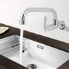 G1/2in Wall Mounted Single Cold Water Tap Sink Water Faucet for Home Kitchen Use