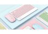 Silent Rechargeable Bluetooth Keyboard & Mouse Set for Tablets, iPads, Laptops & Office Use