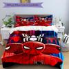 3pcs Spiderman Spiderverse Marvel Bedding,Quilt Set Quilt Cover Pillowcase Home Birthday Gift (1 * Duvet Cover + 2 * Pillowcase) S0731159