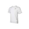 Nike T Shirts Men's White Crew Neck Moderate (Unisex) T-Shirts AR6030 100