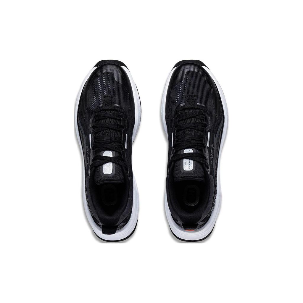 Li Ning Soft Slip Resistant Low Top Casual Shoes Men's Black AGLT051-4