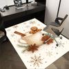 1 Stück Heiße Schokolade Lebkuchenmann Extra Groß Rutschfester Boden Teppich, Büro, Familie, Schlafzimmer, Großer Bereich Teppich Innen Teppiche, Lebendige Farben