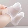 5Pairs Baby Mesh Socks Newborn White Color Net Sock 0-4Year Boys Girls Kids Thin Breathable Cotton Sock Summer Children Footwear