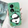 For Honor X7b Cute Panda Rabbit Cartoon Case HonorX7b X 7B 4G CLK-LX1 LX2 LX3 Camera Protective Soft Silicone Phone Cases