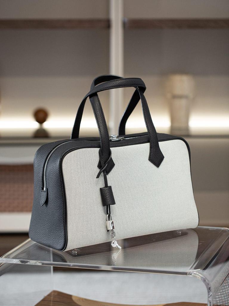35 Retro Mode Praktische Haupttasche Tasche mit oberem Griff Große Kapazität Handtasche Tote Bag Damen Tasche