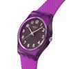 LADY MAGENTA WEAVE LV122 Purple [Swatch] Women's Watch,