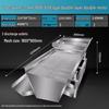 Erbely 201 SS Double-Layer Linear Vibrating Screen Machine CN Plug (adapter Included)