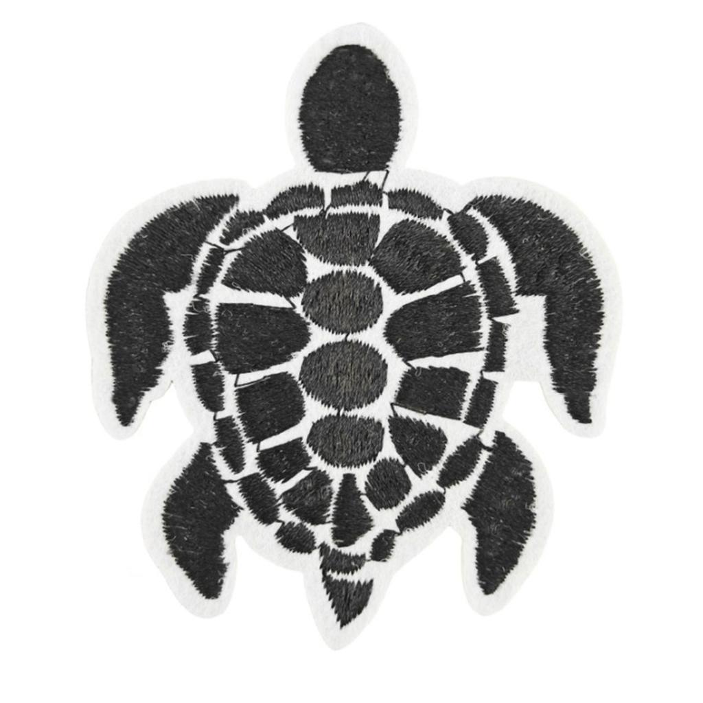 Eye-Catching Embroidered Turtle Applique for Clothes Hat Sewing Patches DIY Scarf Wedding Dress Decors Accessories