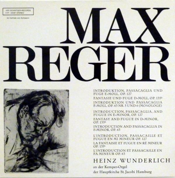 

Виниловая пластинка HEINZ WUNDERLICH - Max Reger Orgelwerke, Teil 1 ASR21 Arp-Schnitger-R 1981 Германия Классика Б/У