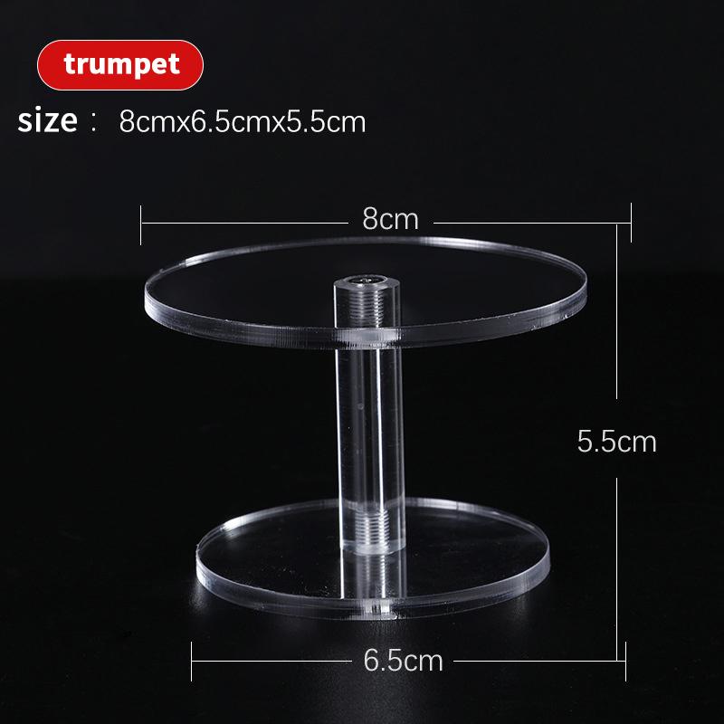 Transparent Frame Round Jewelry Blind Box Display Stand Acrylic Clear Bracelet Organizer Shelf Jewelry Storage Rack