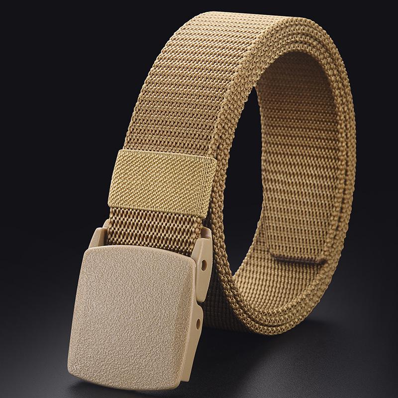 Metal-Free Nylon Belt: Unisex, Versatile & Lightweight for Security Checks