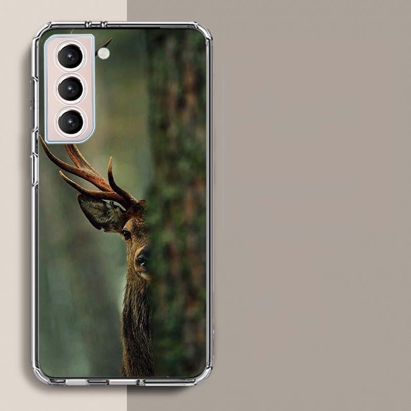 Deer Hunting Camo Phone Case For Galaxy A14 A24 A34 A54 Samsung A02S A12 A22 A32 A42 A52 A72 A13 A33 A53 5G A03 A03S A23 A73 A20