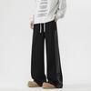 Spring and autumn new pants men's casual sweatpants loose drape straight wide-leg sweatpants men's clothing