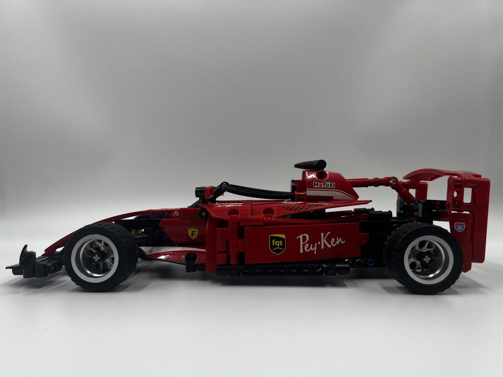 Supercar Children's Toy Remote Control Building Block Car Racing Model with Small Particles Compatible Assembly Toy for Boys