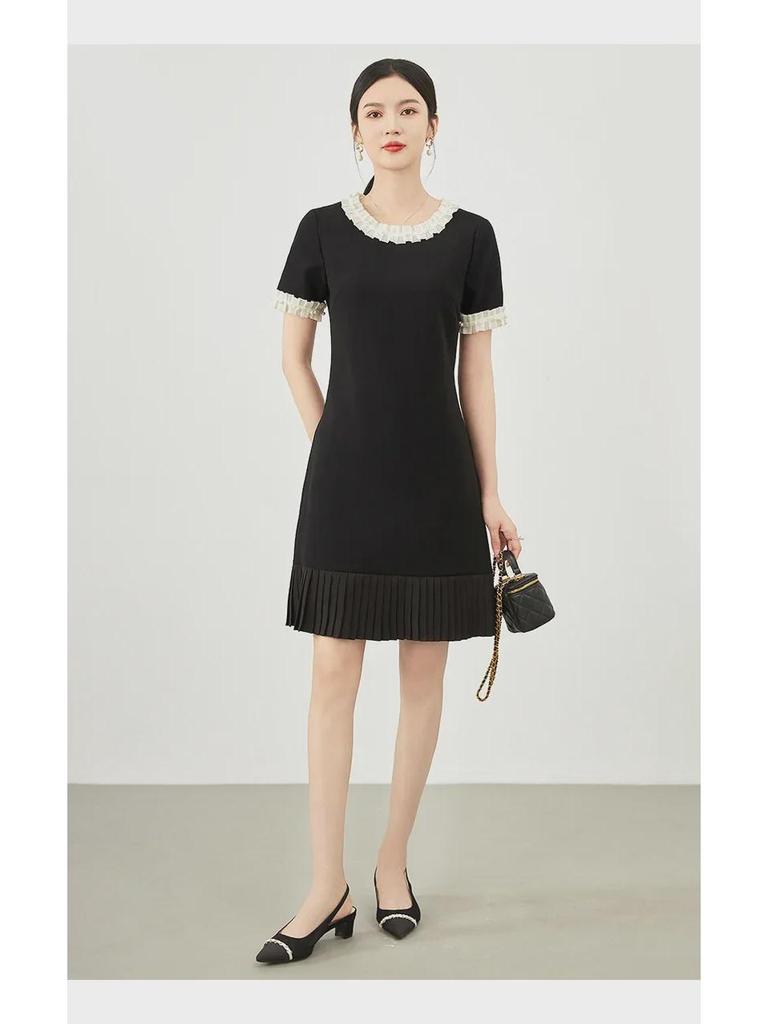 French Romantic Summer Dress: Sweet, Versatile, Lightweight for Children
