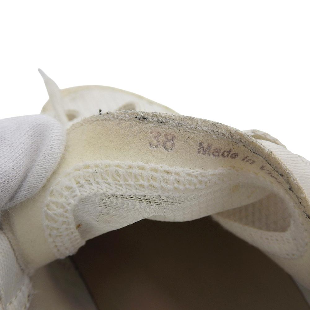 CHLOE NAMA sneakers, women's, white, size 38 shoes white fabricUsed