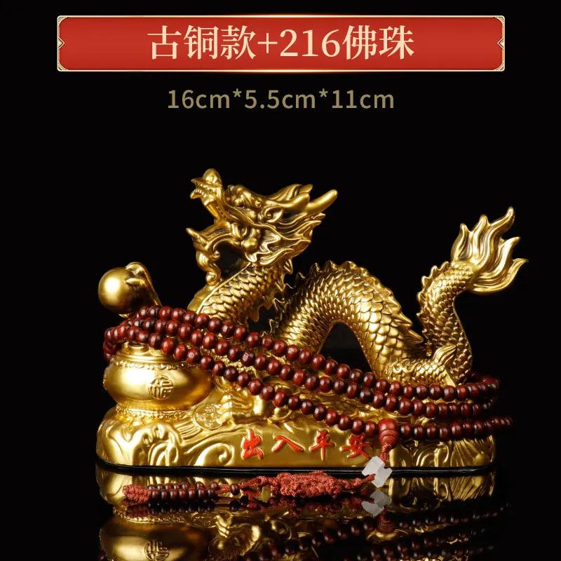 Home Decoration Accessories Zodiac Dragon Desktop Ornament Automotive Interior Accessories Mascot Car Interior Decorations