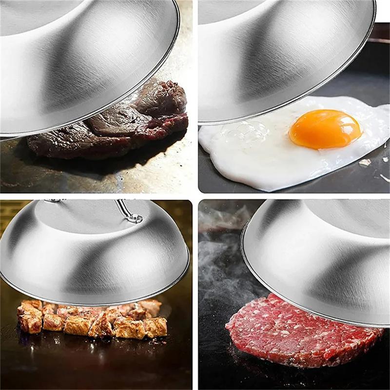 9inch Stainless Steel Oven Squeegee Cover - Perfect Barbecue Tools Accessory for Outdoor Camping, Picnics, and Back to School