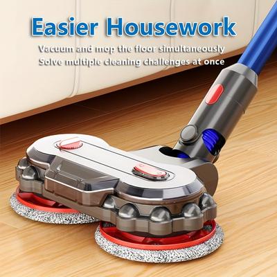 Para aspirador de pó Dyson V15 V8 V7 V10 V11, cabeça de esfregão elétrica seca e molhada, acessório de aspirador de pó, esfregão