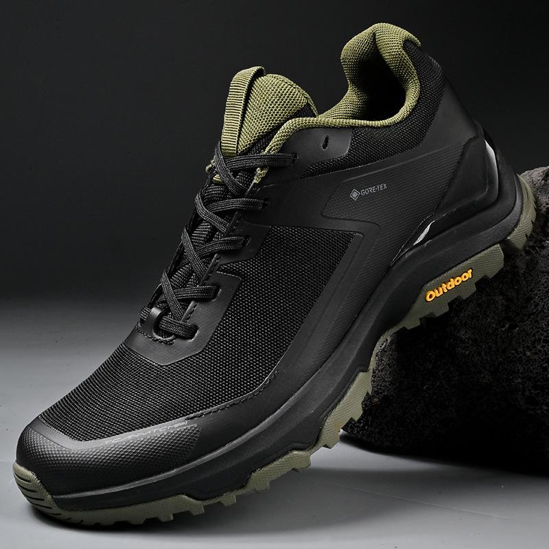 Nové GTX outdoorové nepromokavé boty turistické turistické boty pánské běžecké boty protiskluzové a odolné proti opotřebení terénní boty pánské